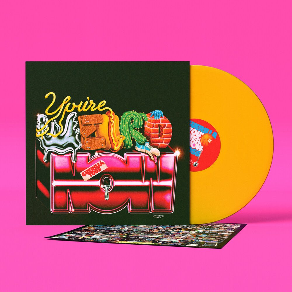 the album cover for Guerilla Toss - You're Weird Now - Yellow [Colored Vinyl] (Ylw)