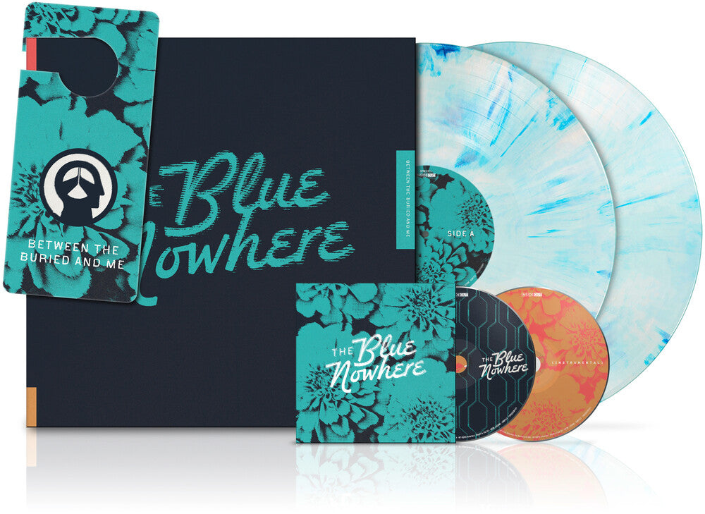 the album cover for Between The Buried And Me - The Blue Nowhere [Deluxe iceberg 2LP+2CD &amp; door hanger]