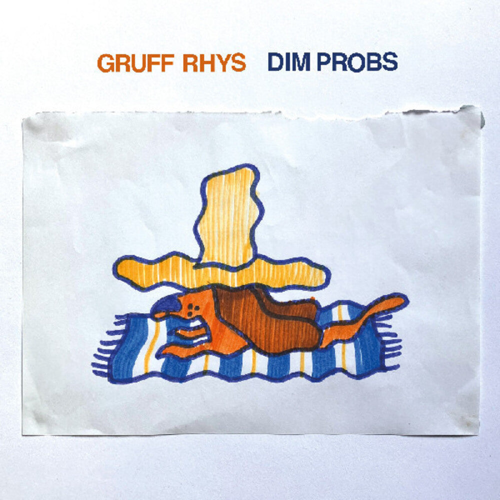 the album cover for Gruff Rhys - Dim Probs