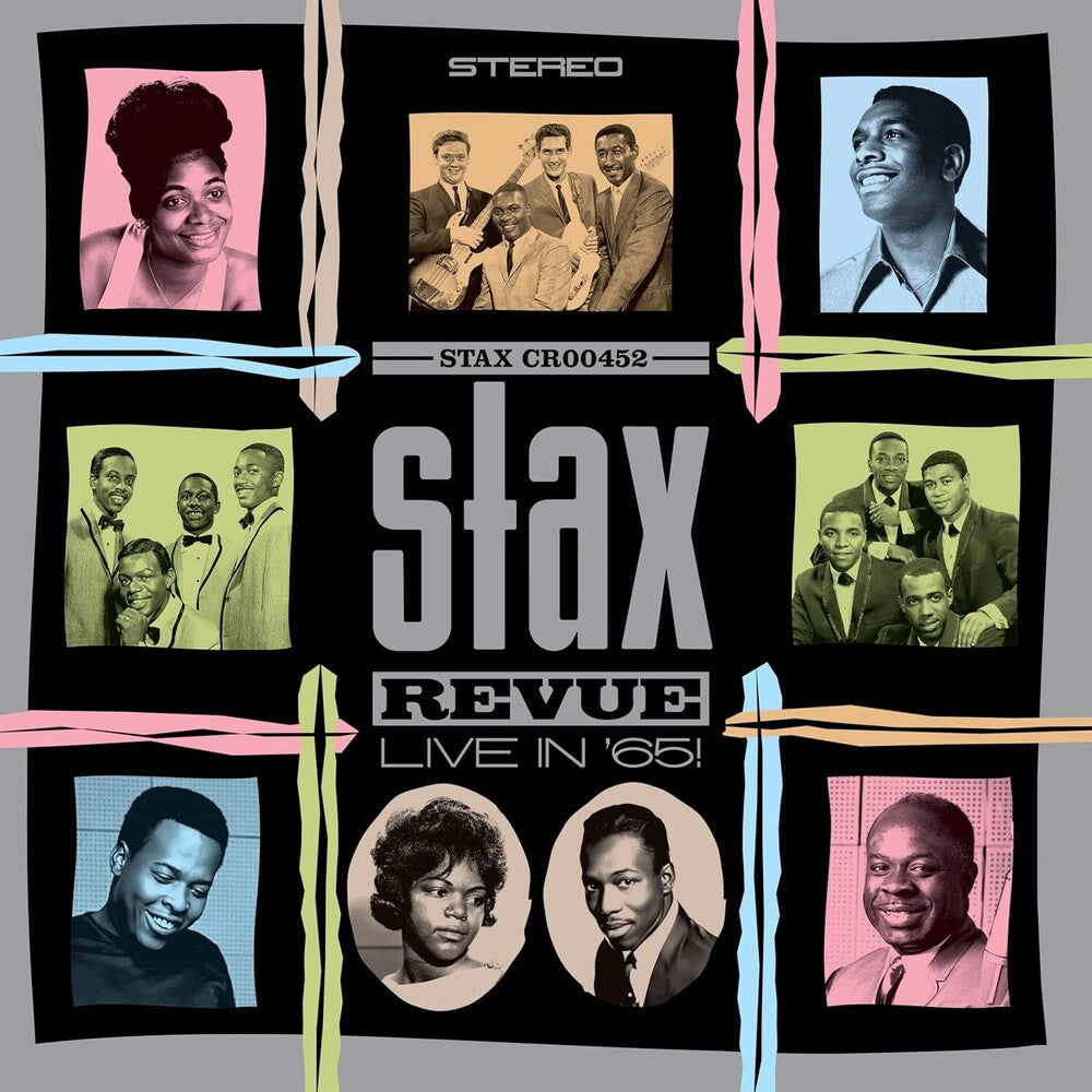 the album cover for Various Artists - Stax Revue: Live in '65 [2 LP]