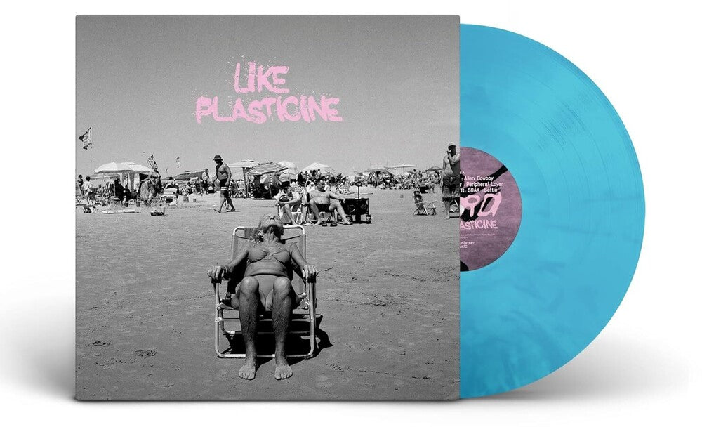 the album cover for Gordi - Like Plasticine [Translucent Sea Blue Vinyl]