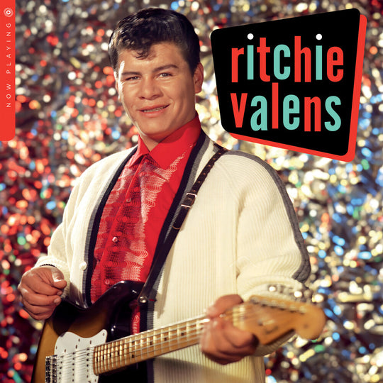 the album cover for Richie Valens - Now Playing [Colored Vinyl] (Red)