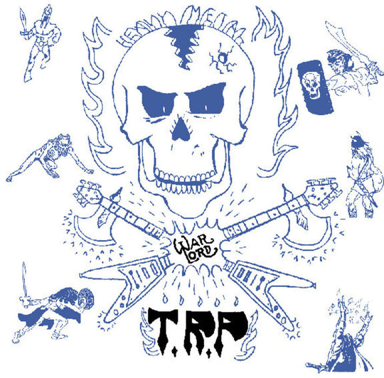 the album cover for Trp - Warlord [Colored Vinyl] (Red) [With Booklet] (Phot) (Spla)