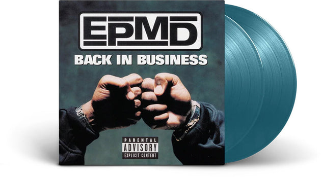 the album cover for Epmd - Back In Business (Aqu) [Colored Vinyl] [Limited Edition] (Ita)