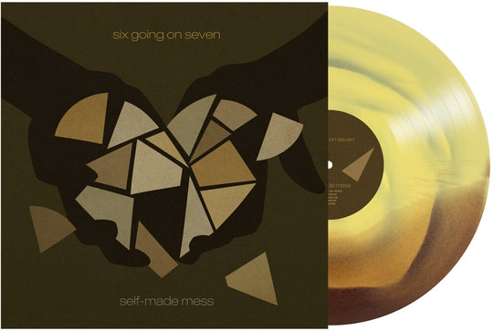 the album cover for Six Going On Seven - Self-Made Mess (Brwn) [Colored Vinyl] (Ylw)