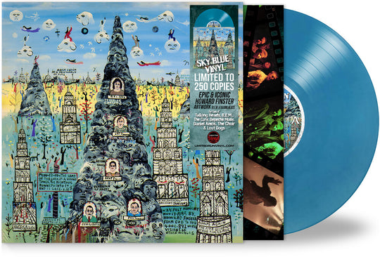 the album cover for Adam Again - In A New World Of Time (Blue) [Colored Vinyl] [Limited Edition] [Remastered]