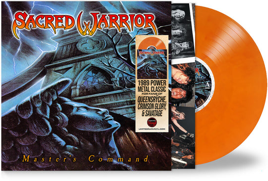 the album cover for Sacred Warrior - Master's Command [Colored Vinyl] [Limited Edition] (Org) [Remastered]