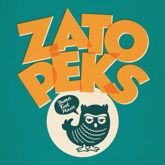the album cover for Zatopeks - Damn Fool Music