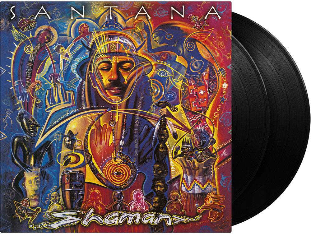 the album cover for Santana - Shaman