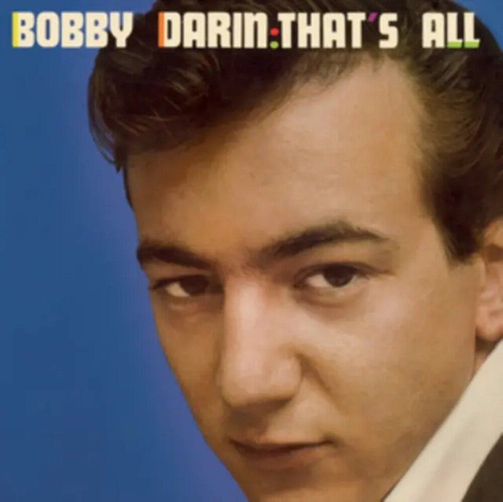 the album cover for Bobby Darin - That's All (Blue) (Bonus Tracks) [Colored Vinyl] [Limited Edition]