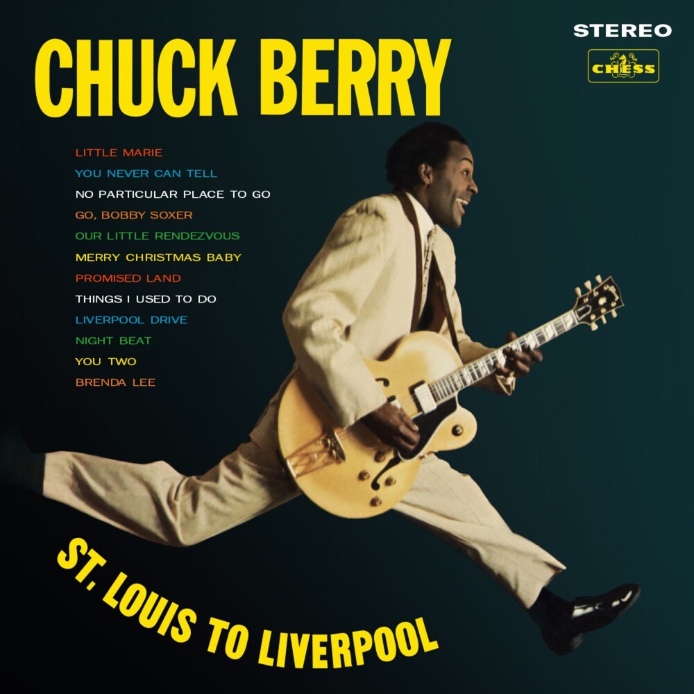 the album cover for Chuck Berry - St. Louis To Liverpool