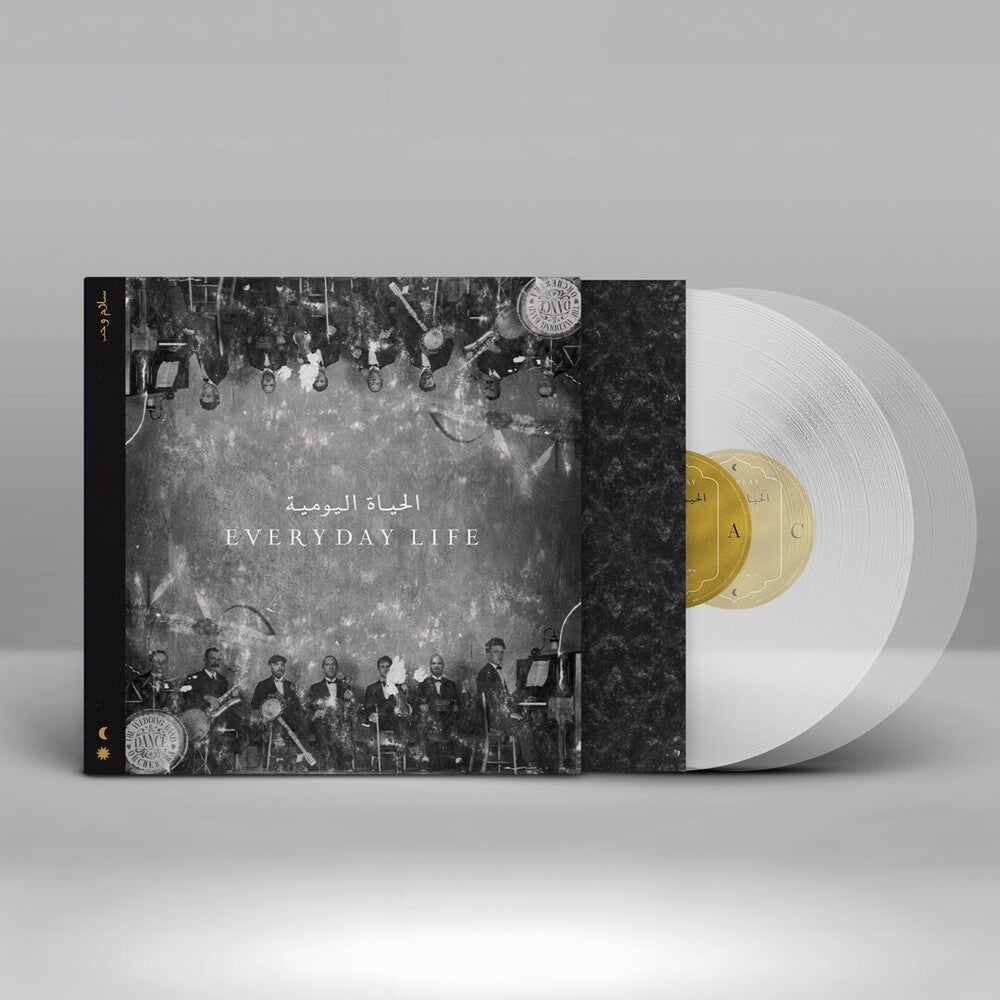 the album cover for Coldplay - Everyday Life [Clear Vinyl]