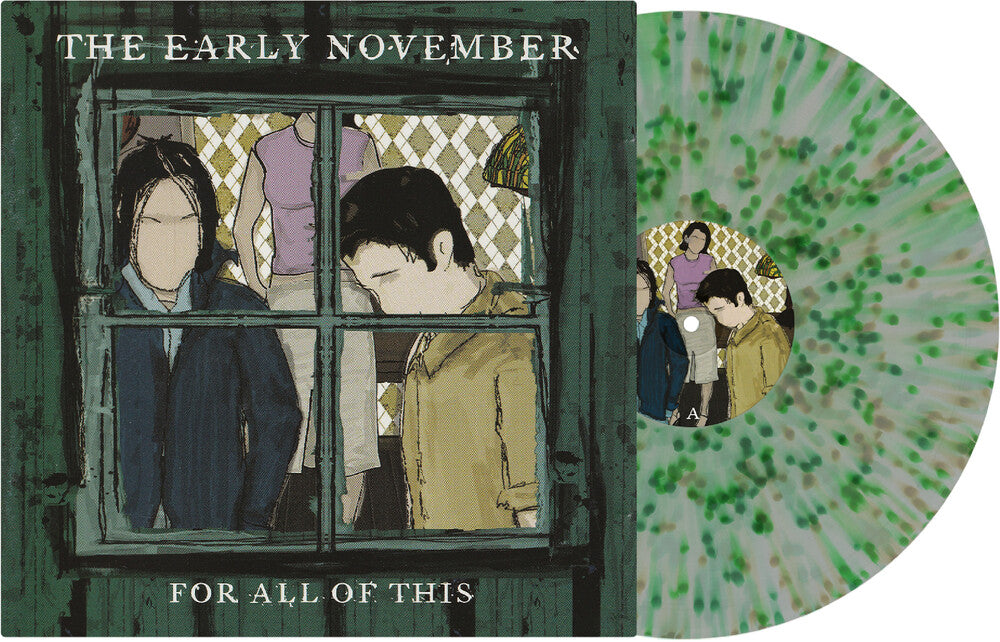 the album cover for Early November - For All Of This (Blk) [Clear Vinyl] (Grn) (Spla)