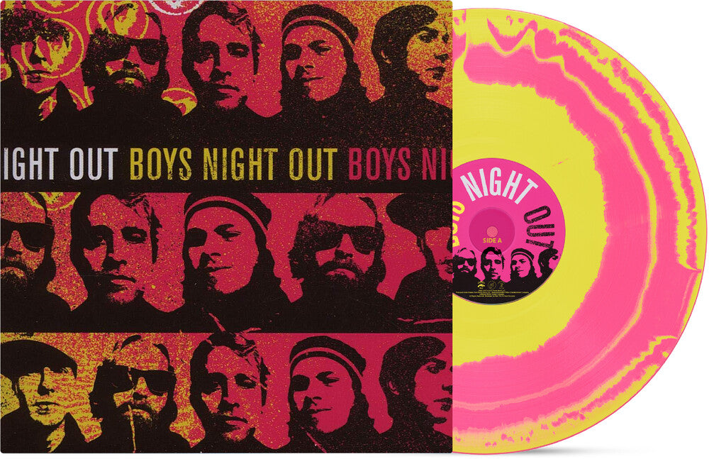 the album cover for Boys Night Out - Boys Night Out [Colored Vinyl] (Pnk) (Ylw)