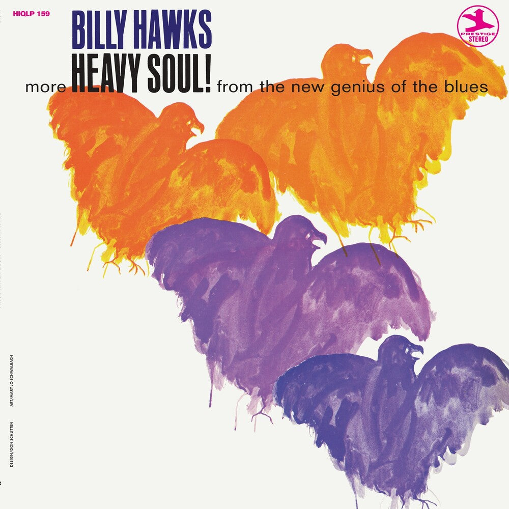 the album cover for BILLY HAWKS - Heavy Soul (Uk)