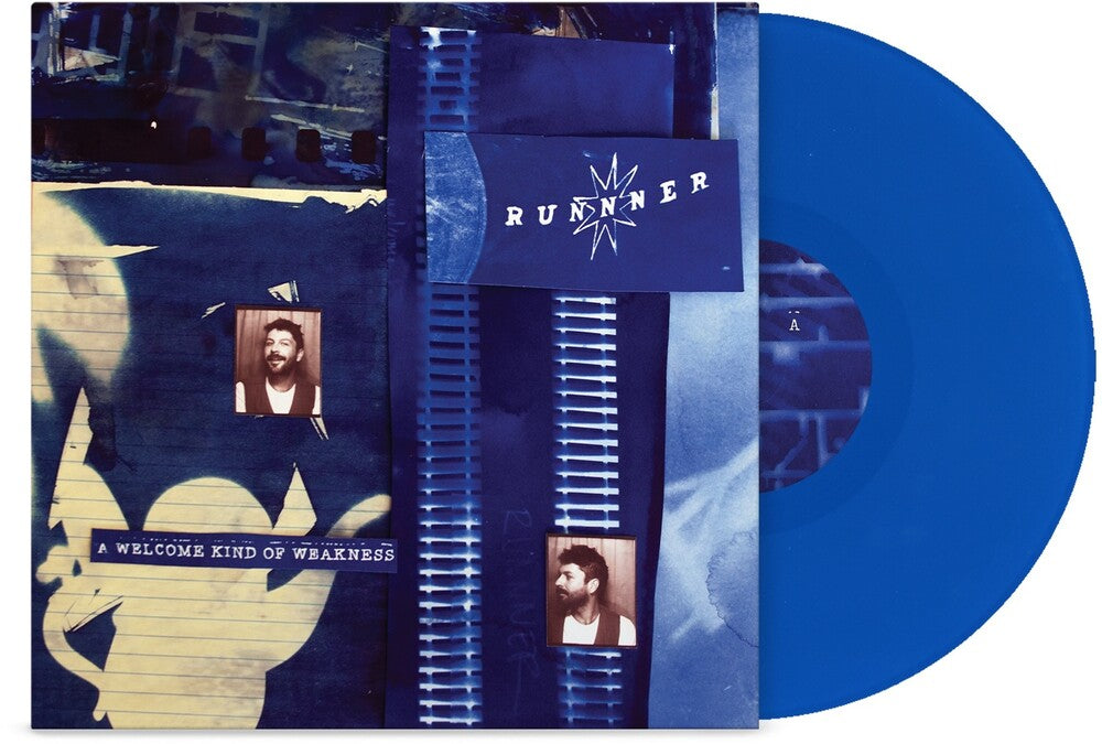 the album cover for Runnner - Welcome Kind Of Weakness (Blue) [Colored Vinyl]