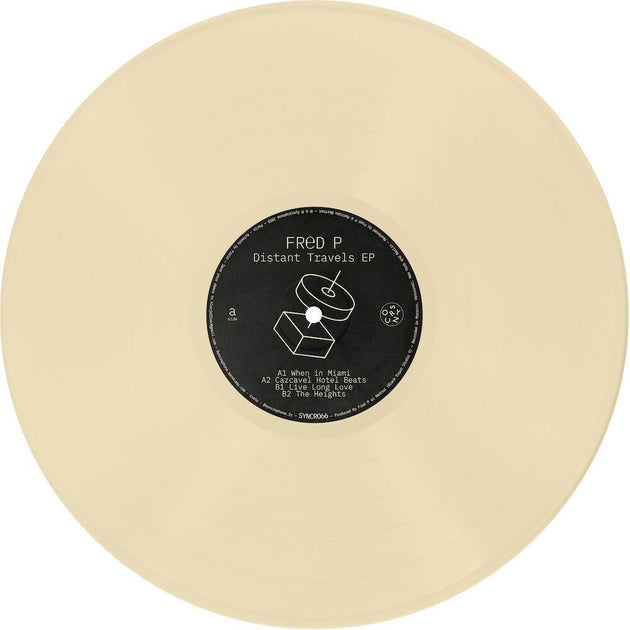 the album cover for Fred P - Distant Travels (Ep)