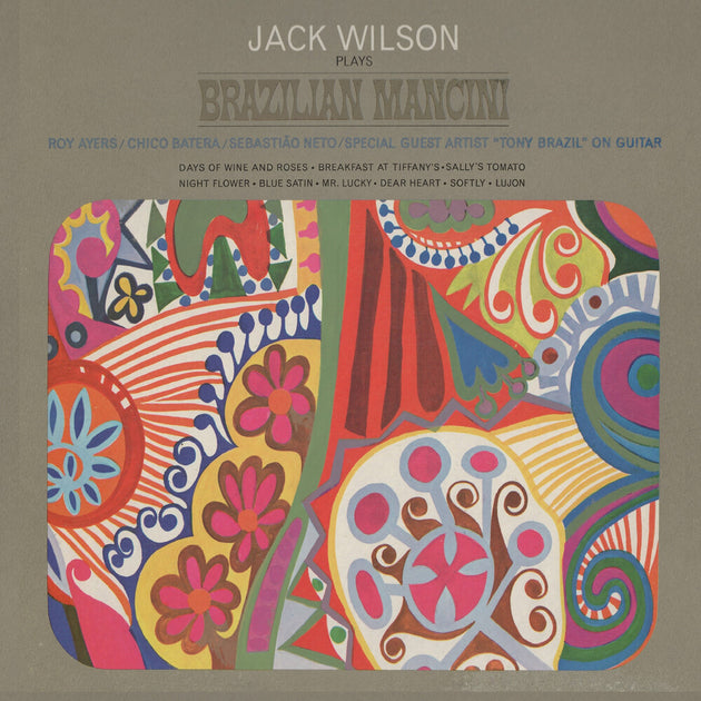 the album cover for Wilson, Jack Quartet - Brazilian Mancini