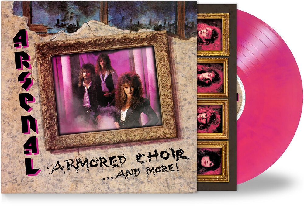 the album cover for Arsenal - Armored Choir...And More! - Hot Pink