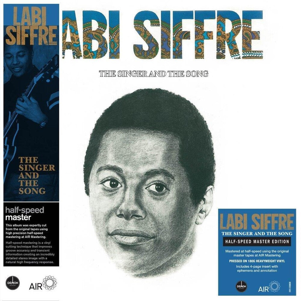 the album cover for Siffre, Labi - The Singer & The Song - Half-Speed Mastered 180-Gram Black Vinyl