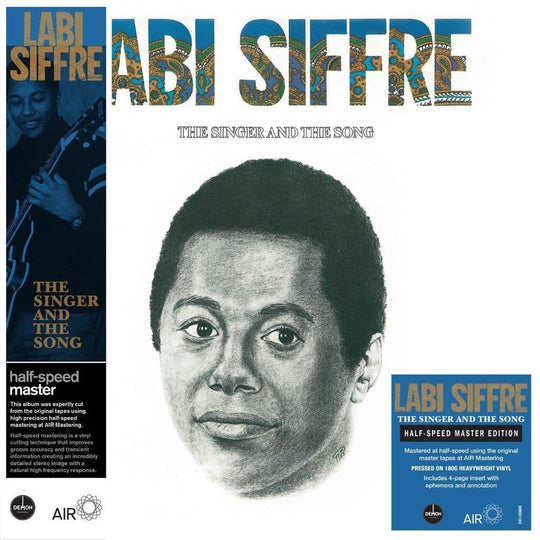 the album cover for Siffre, Labi - The Singer & The Song - Half-Speed Mastered 180-Gram Black Vinyl