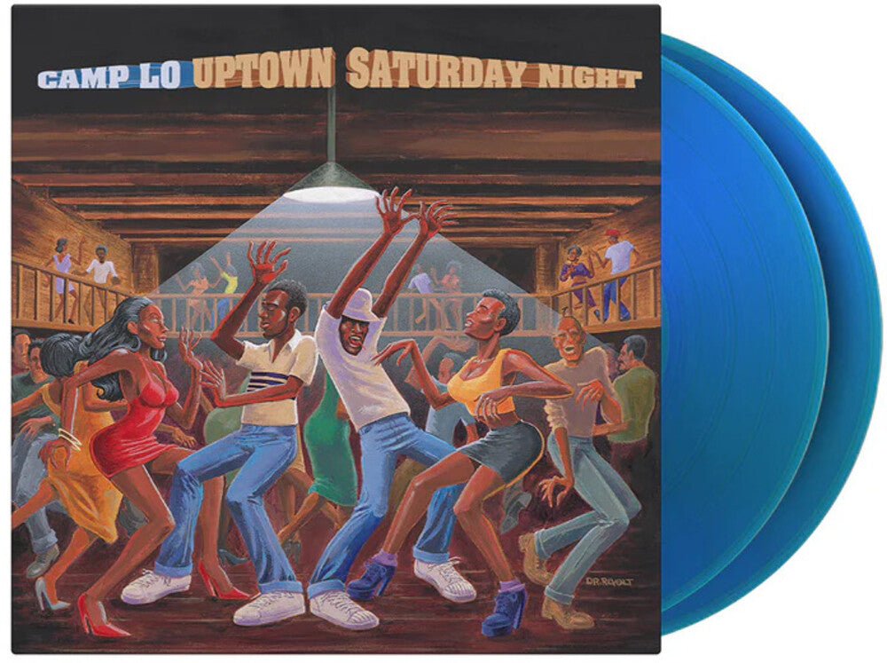 the album cover for Camp Lo - Uptown Saturday Night - Limited 180-Gram Translucent Blue Colored Vinyl
