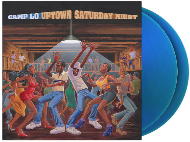 the album cover for Camp Lo - Uptown Saturday Night - Limited 180-Gram Translucent Blue Colored Vinyl