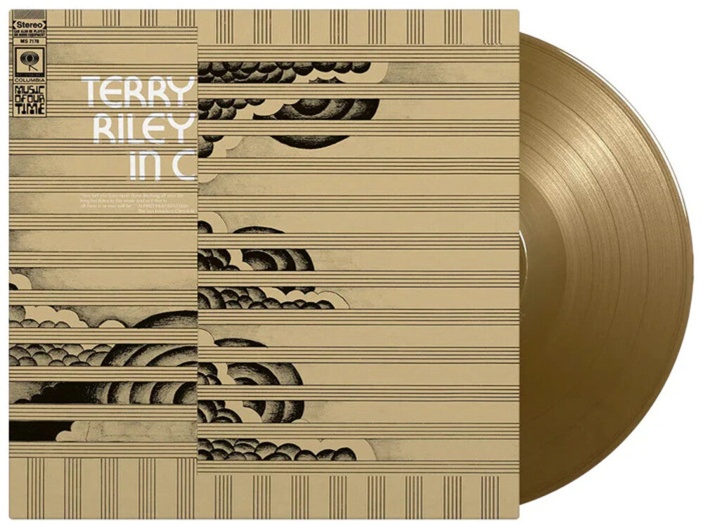 the album cover for Riley, Terry - In C - Limited 180-Gram Gold Colored Vinyl