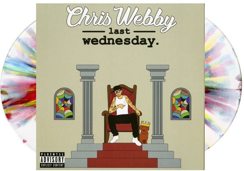 the album cover for Chris Webby - Last Wednesday [Colored Vinyl] (Spla)