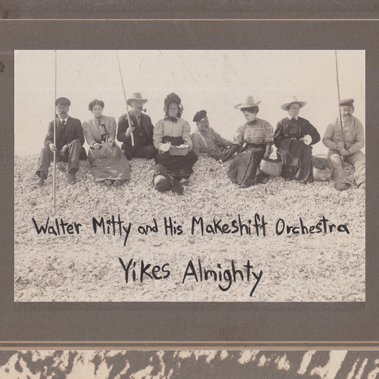 the album cover for Walter Mitty And His Makeshift Orchestra - Yikes Almighty