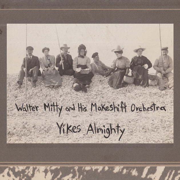 the album cover for Walter Mitty And His Makeshift Orchestra - Yikes Almighty