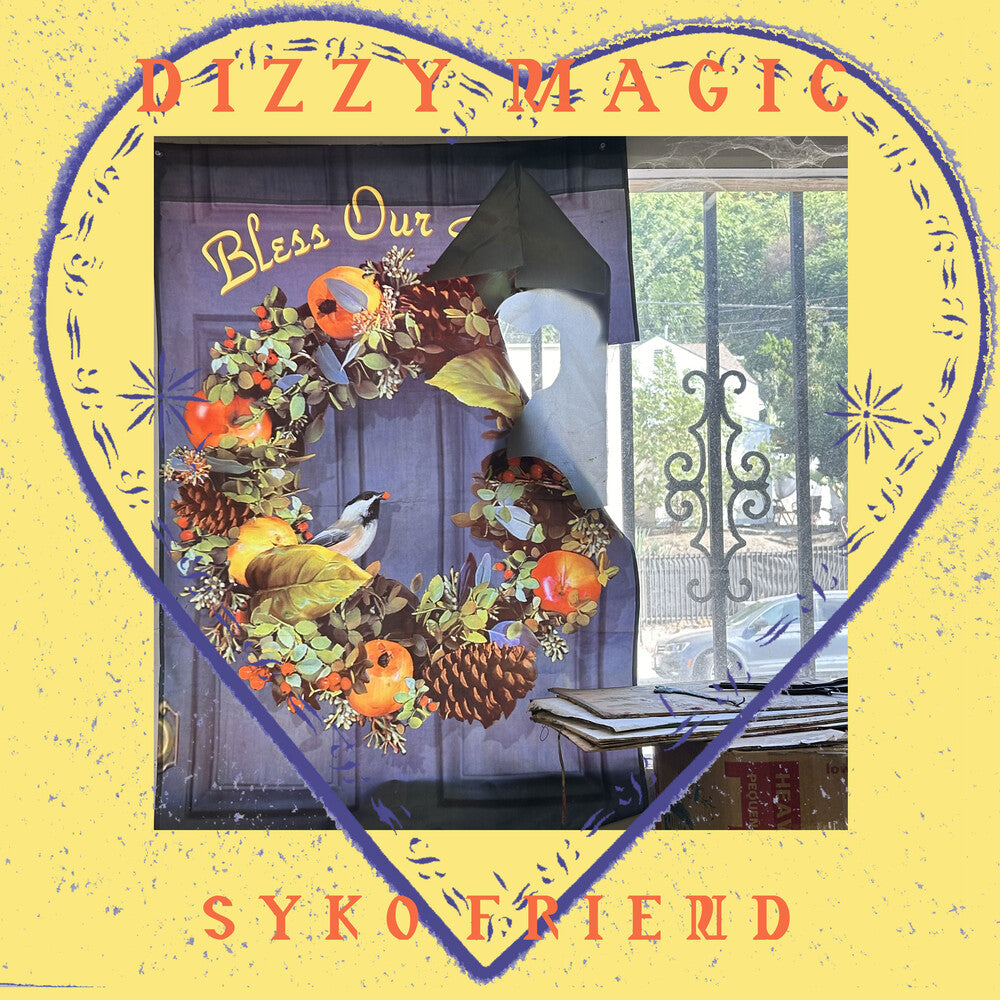the album cover for Syko Friend - Dizzy Magic