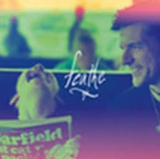 the album cover for Timothy Seth Avett as Darling - Feathe [Indie Exclusive Blue LP]