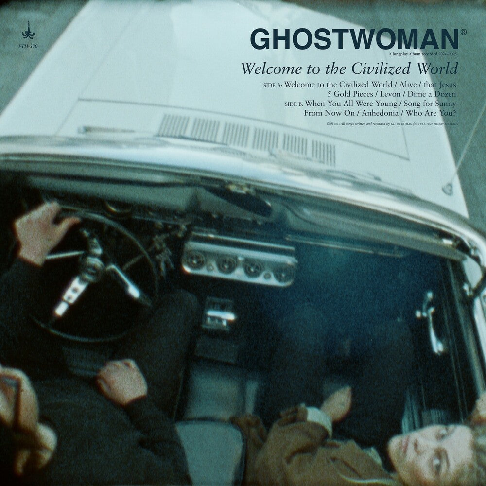the album cover for Ghostwoman - Welcome To The Civilized World [Clear Vinyl]