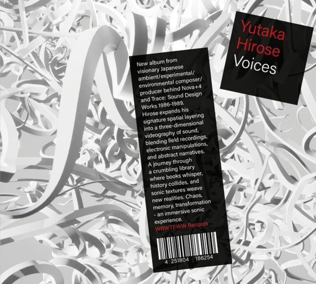 the album cover for Yutaka Hirose - Voices