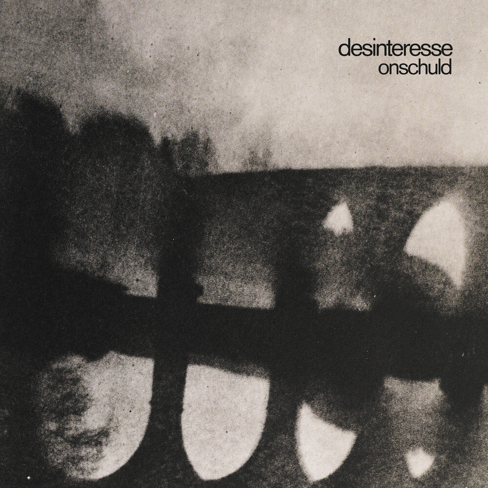 the album cover for Desinteresse - Onschuld