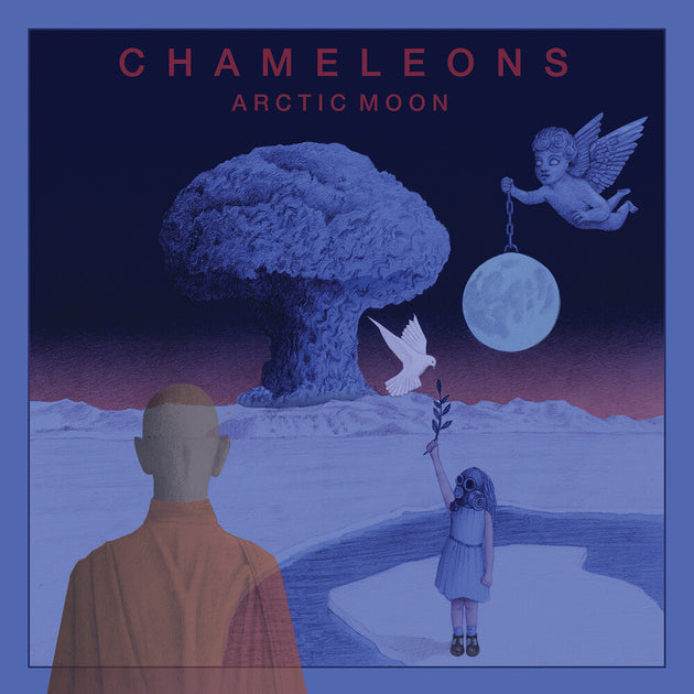 the album cover for Chameleons - Arctic Moon