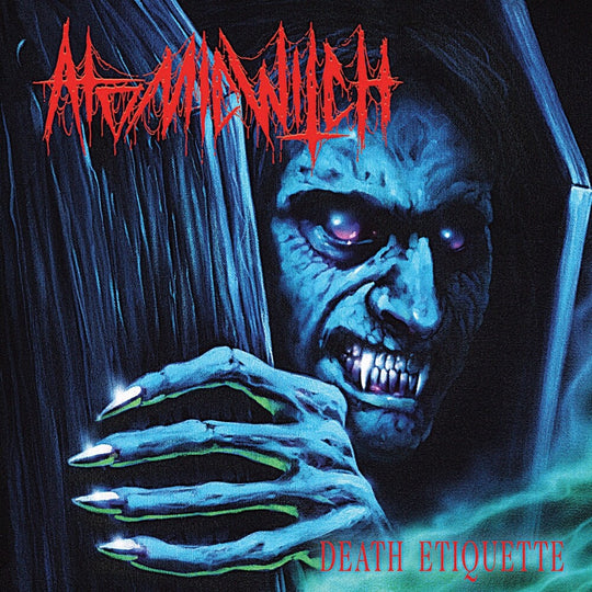 the album cover for Atomic Witch - Death Etiquette