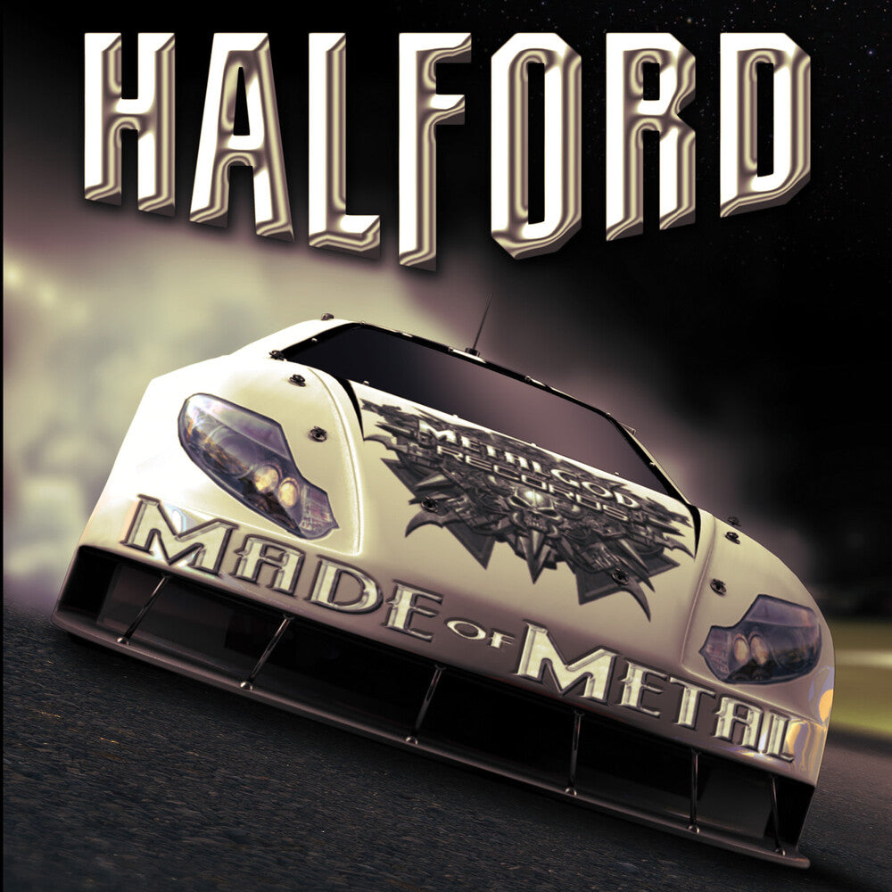 the album cover for Halford - Made Of Metal (Quad Vinyl)