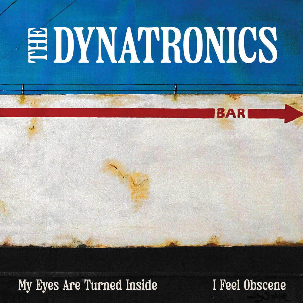 the album cover for Dynatronics - My Eyes Are Turned Inside / I Feel Obscene