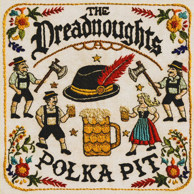 the album cover for Dreadnoughts - Polka Pit