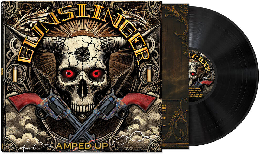 the album cover for Gunslinger - Amped Up