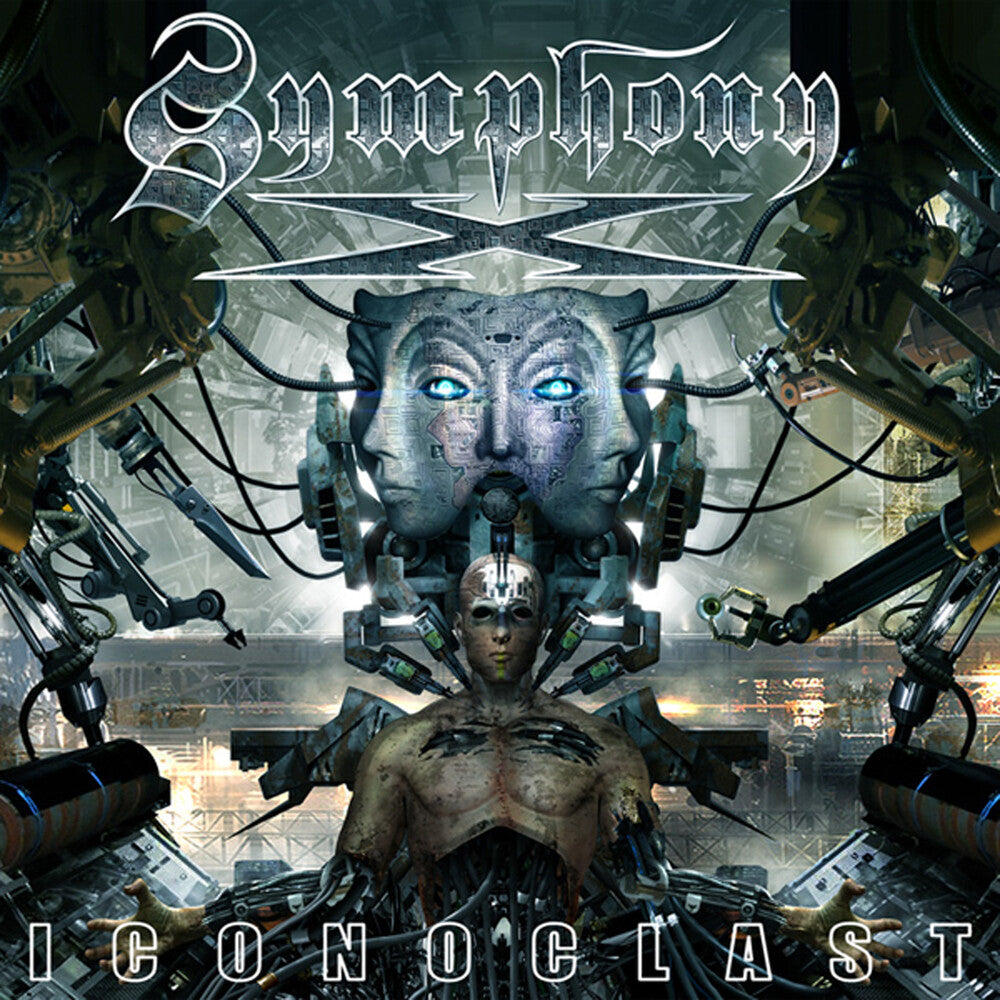 the album cover for Symphony X - Iconoclast [Clear Vinyl] [Indie Exclusive]