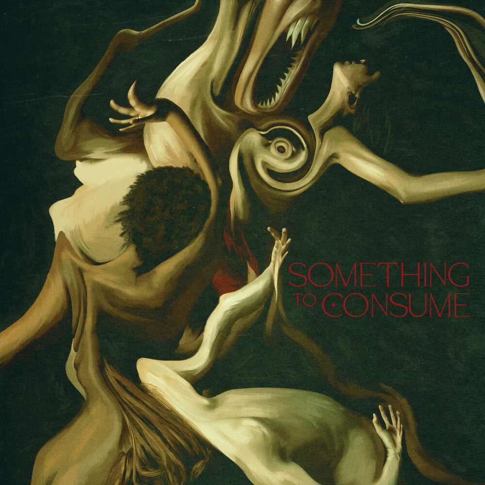 the album cover for Die Spitz - Something to Consume