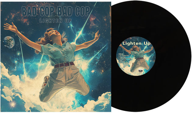 the album cover for Bad Cop Bad Cop - Lighten Up