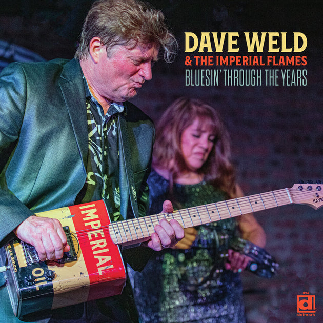 the album cover for Dave Weld - Bluesin' Through The Years [Colored Vinyl]