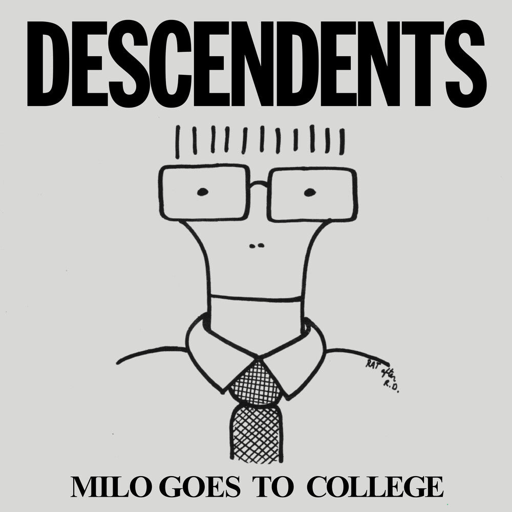 the album cover for Descendents - Milo Goes To College [Gray Colored Vinyl]