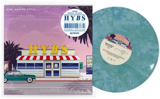 the album cover for Hybs - Making Steak - Global Edition [Colored Vinyl]