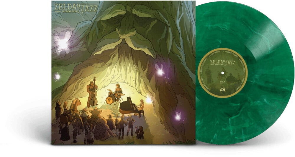 the album cover for Deku Trio - Zelda & Jazz [Colored Vinyl]