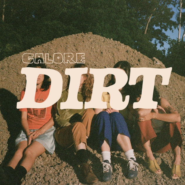 the album cover for Galore - Dirt [Colored Vinyl] [Clear Vinyl] (Wht)